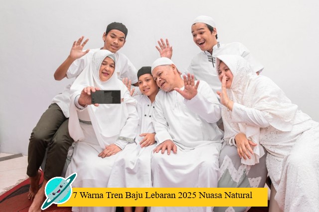 7 Warna Tren Baju Lebaran 2025 Nuasa Natural